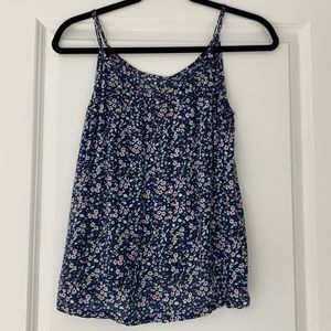 QMack Floral Spaghetti Strap Shirt